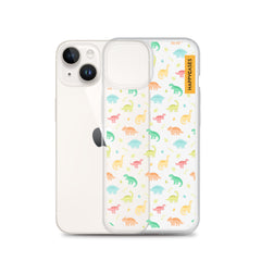 Dinosaur Mini - iPhone HD Crystal Clear Case
