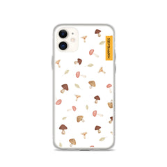 Mushroom Mini - iPhone HD Crystal Clear Case