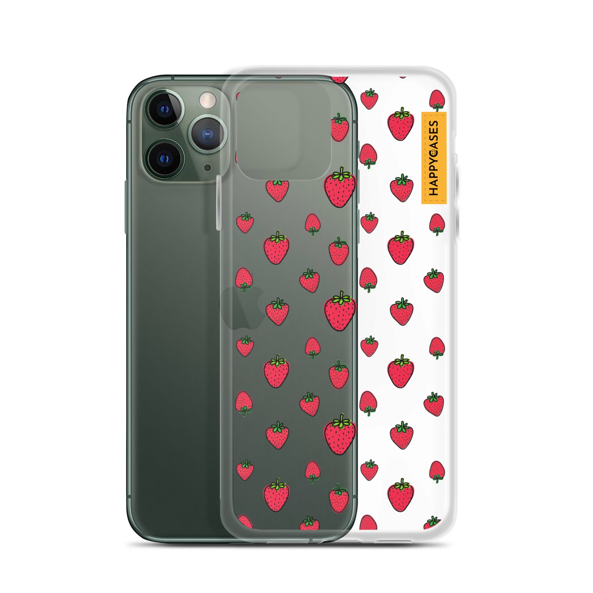 Strawberry Mini - iPhone HD Crystal Clear Case