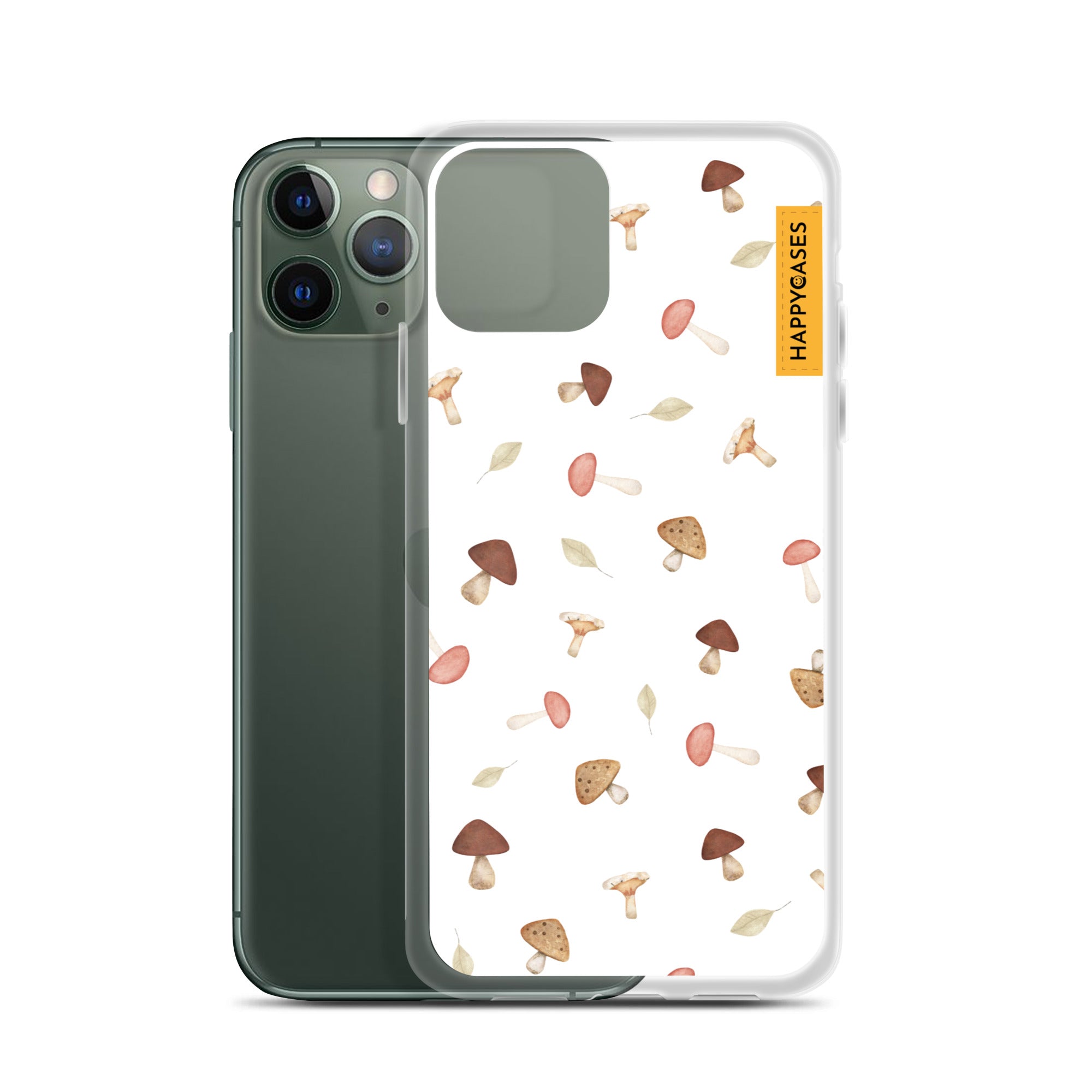 Mushroom Mini - iPhone HD Crystal Clear Case