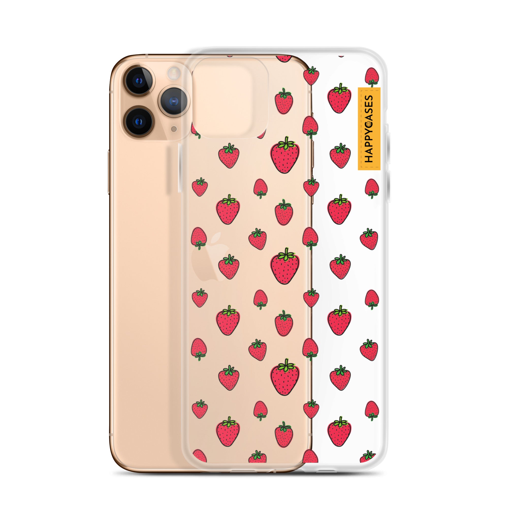 Strawberry Mini - iPhone HD Crystal Clear Case