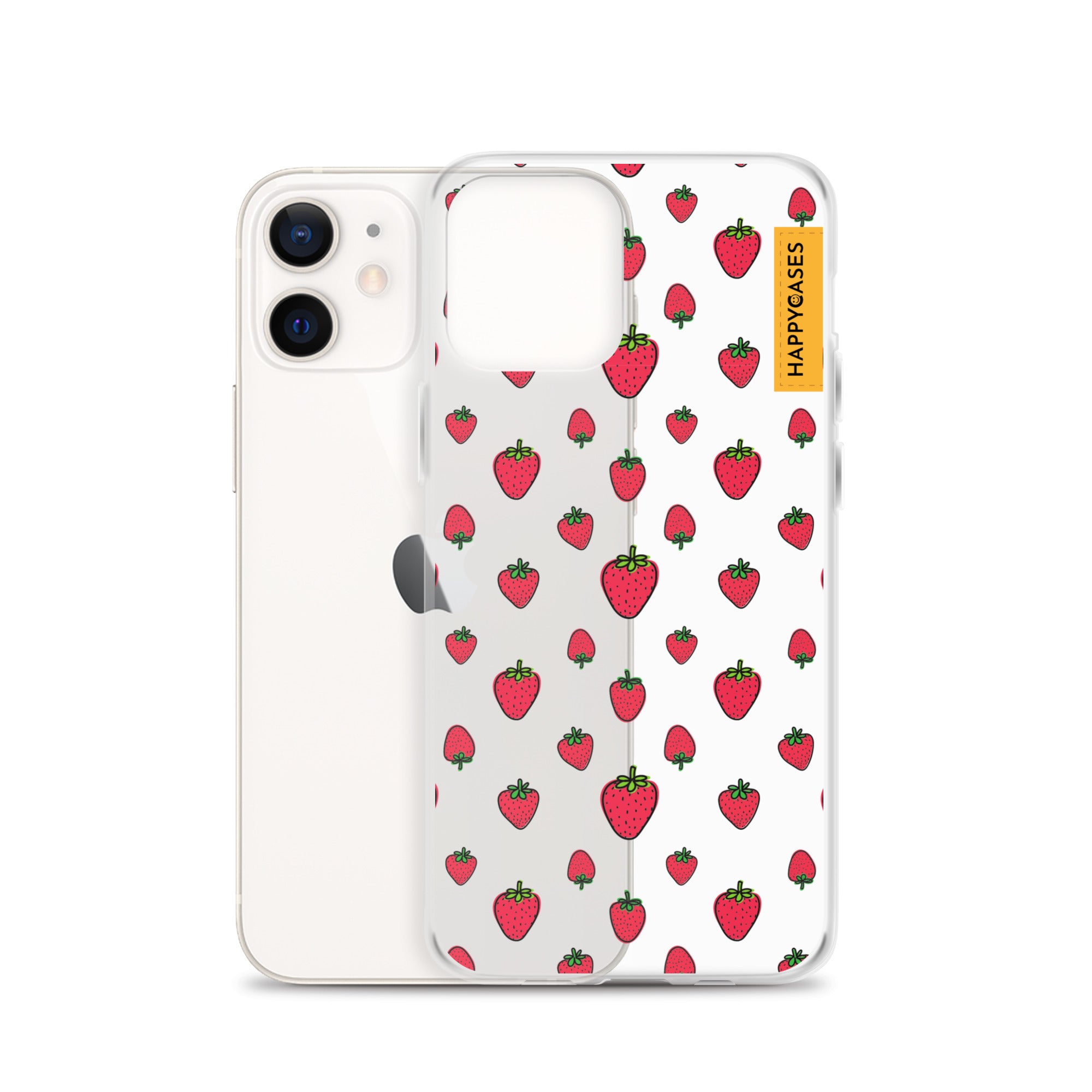 Strawberry Mini - iPhone HD Crystal Clear Case