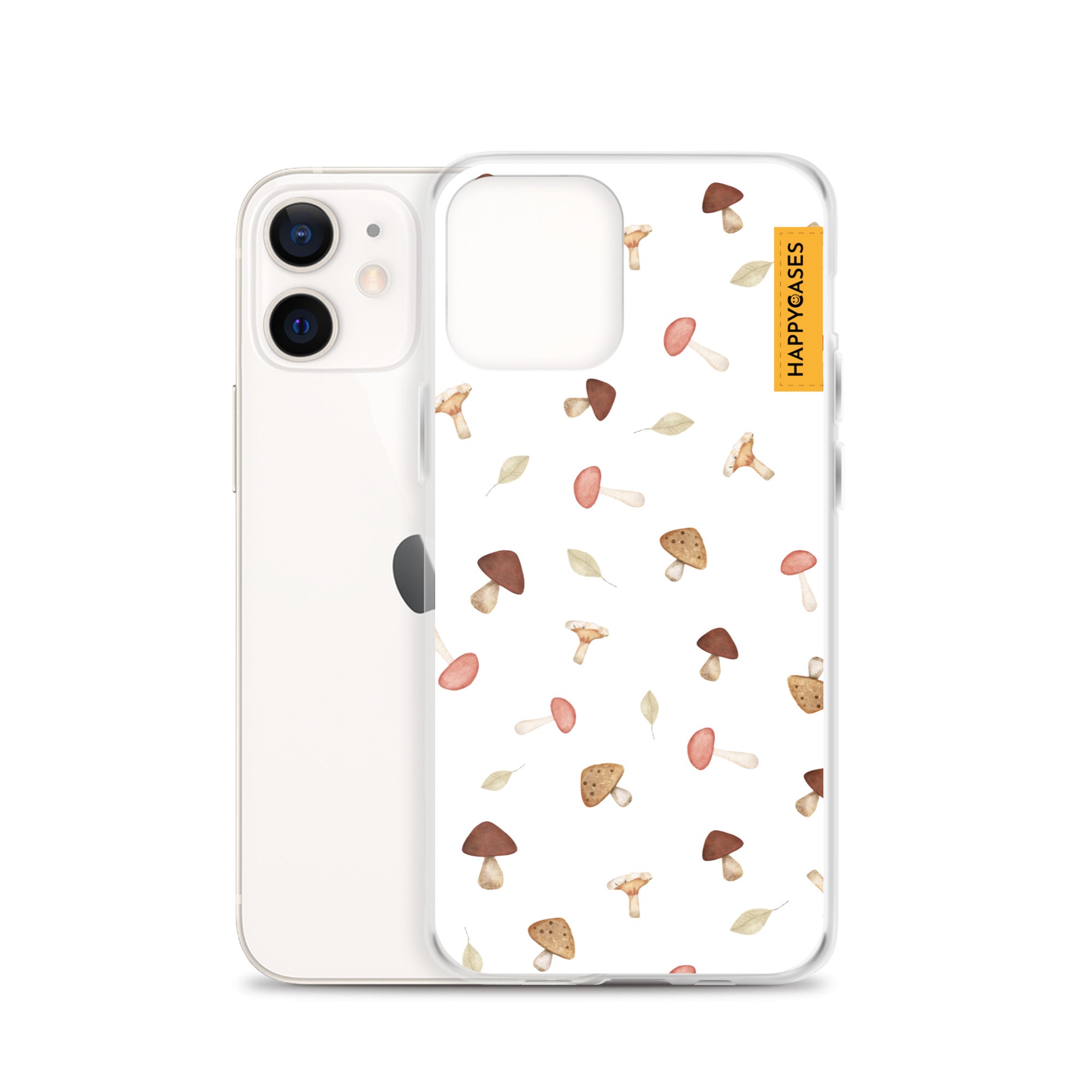 Mushroom Mini - iPhone HD Crystal Clear Case