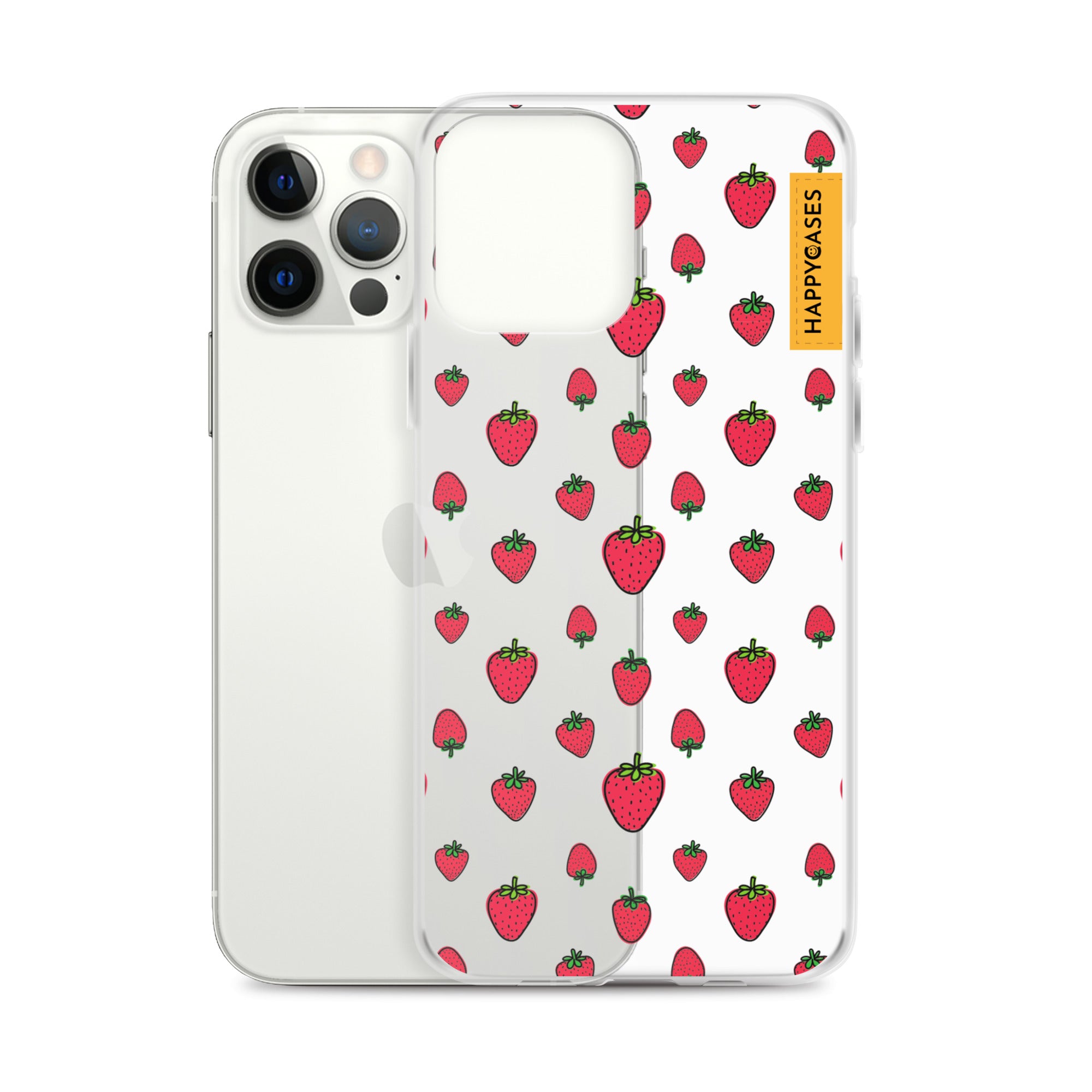 Strawberry Mini - iPhone HD Crystal Clear Case
