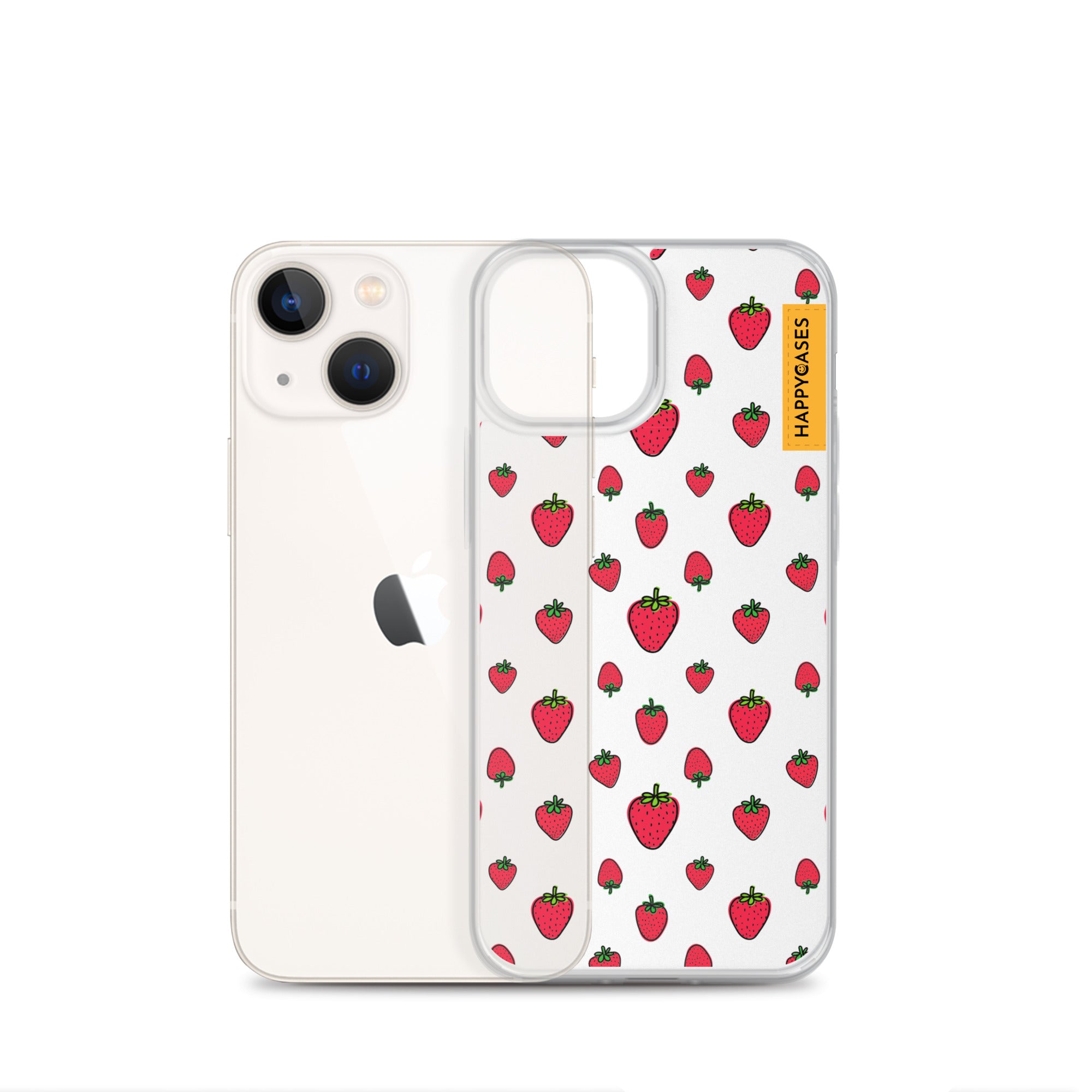 Strawberry Mini - iPhone HD Crystal Clear Case