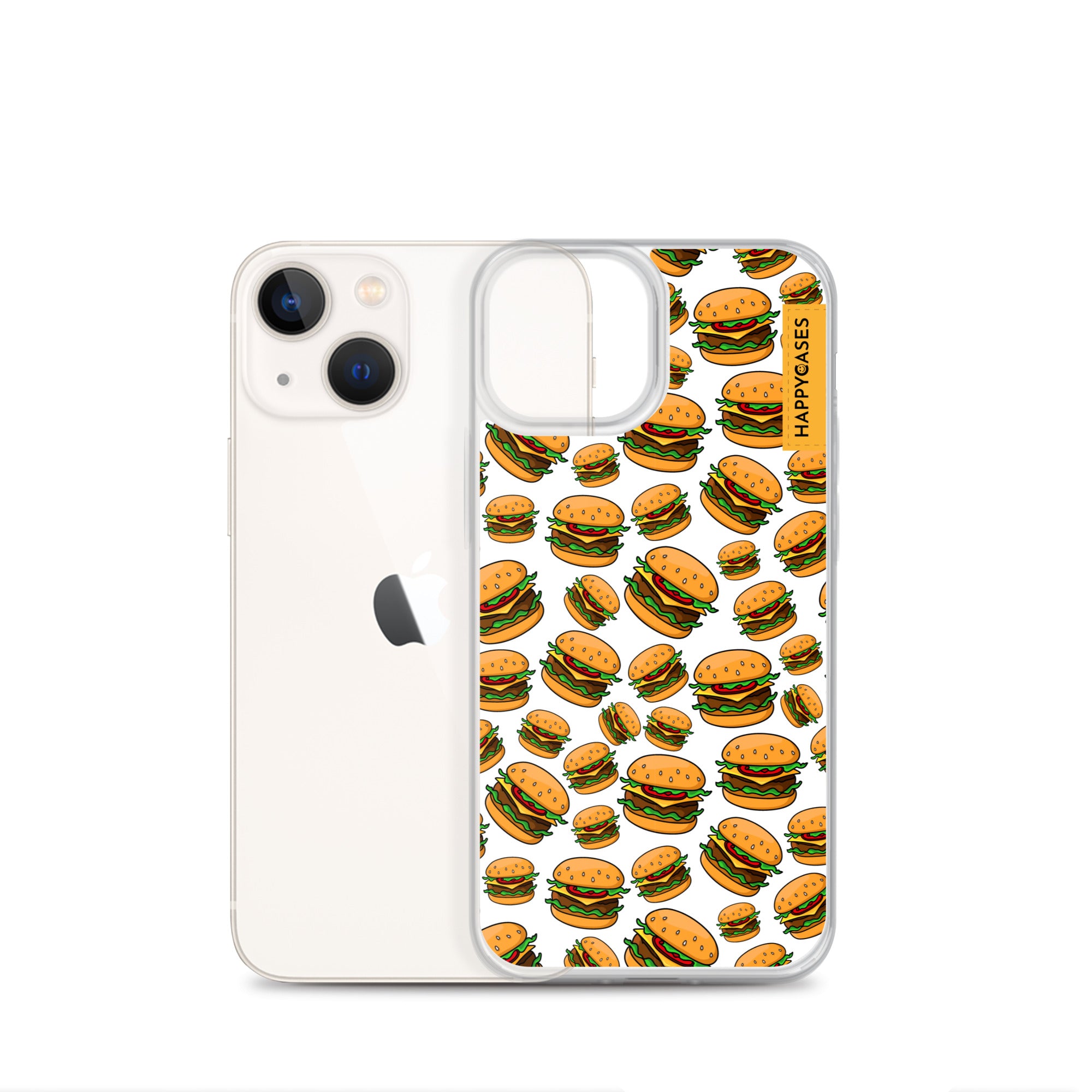 Burger Mini - iPhone HD Crystal Clear Case