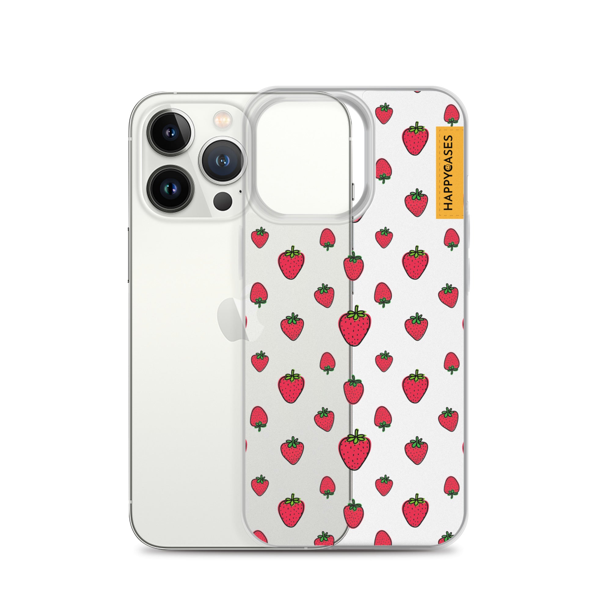 Strawberry Mini - iPhone HD Crystal Clear Case