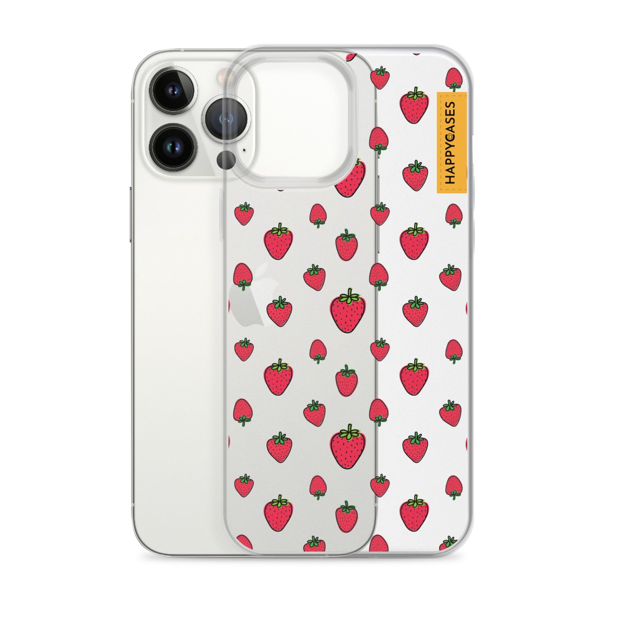 Strawberry Mini - iPhone HD Crystal Clear Case