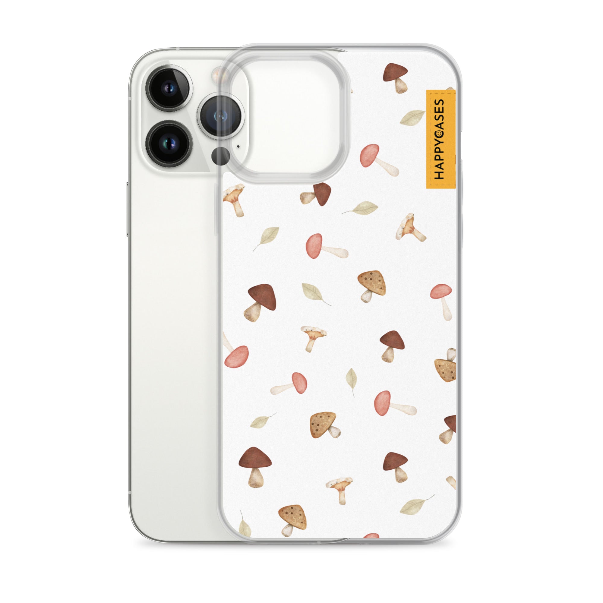 Mushroom Mini - iPhone HD Crystal Clear Case