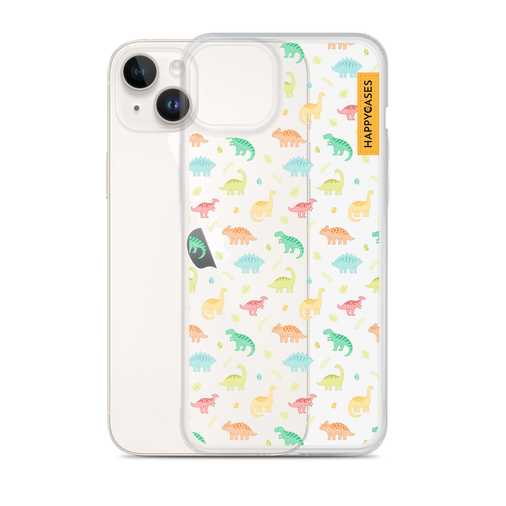 Dinosaur Mini - iPhone HD Crystal Clear Case