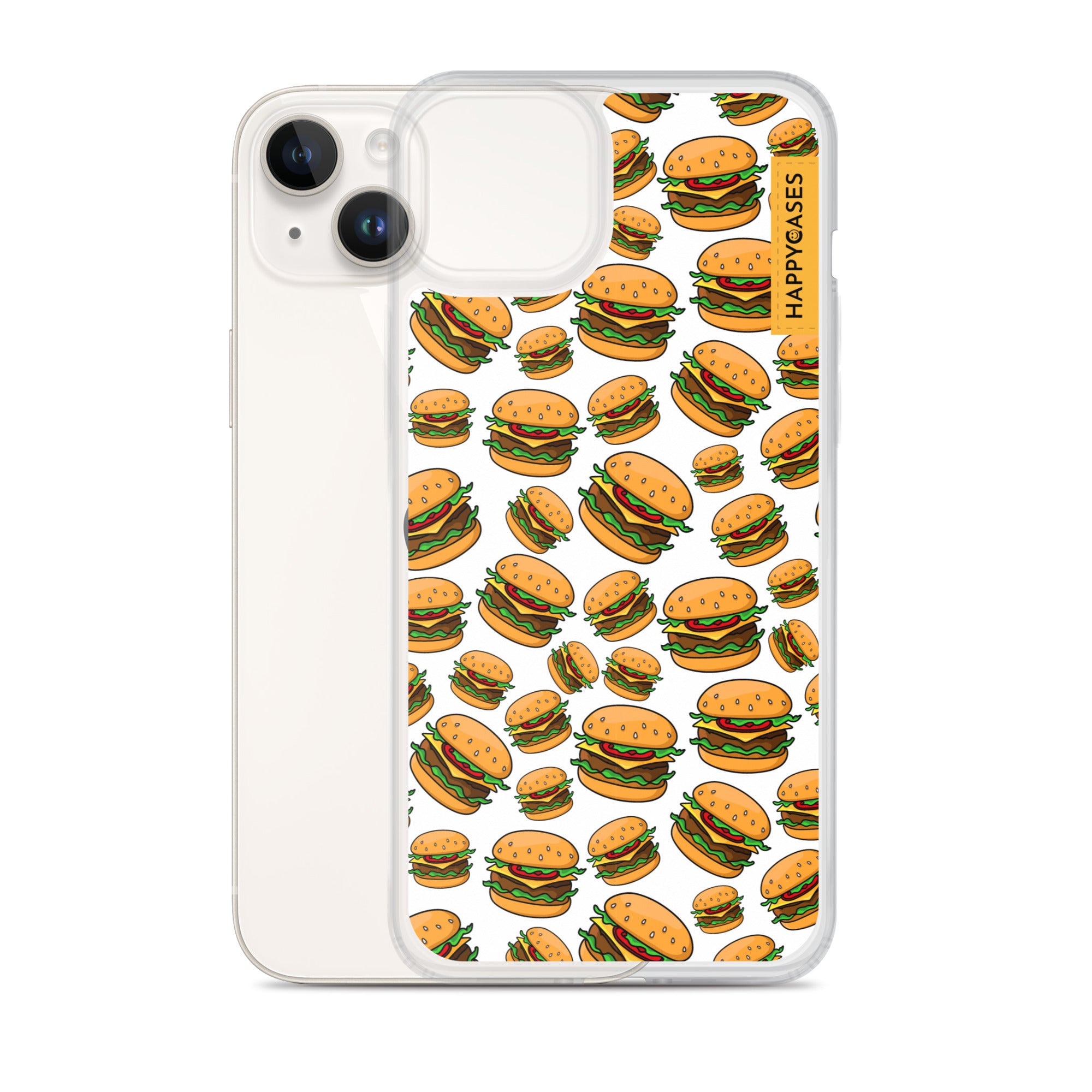 Burger Mini - iPhone HD Crystal Clear Case