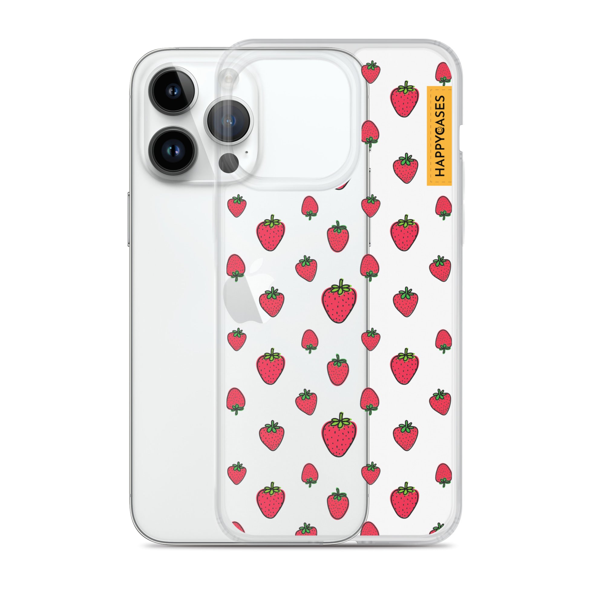 Strawberry Mini - iPhone HD Crystal Clear Case