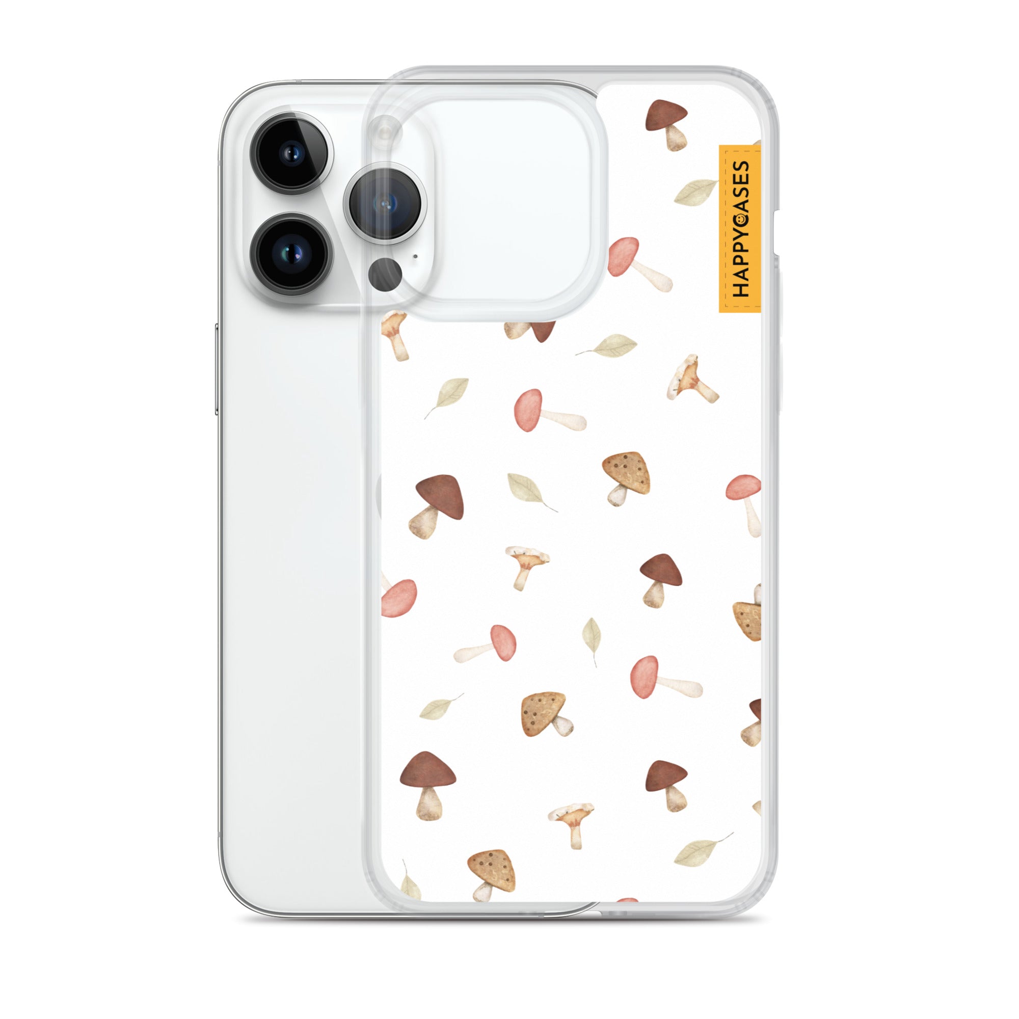 Mushroom Mini - iPhone HD Crystal Clear Case