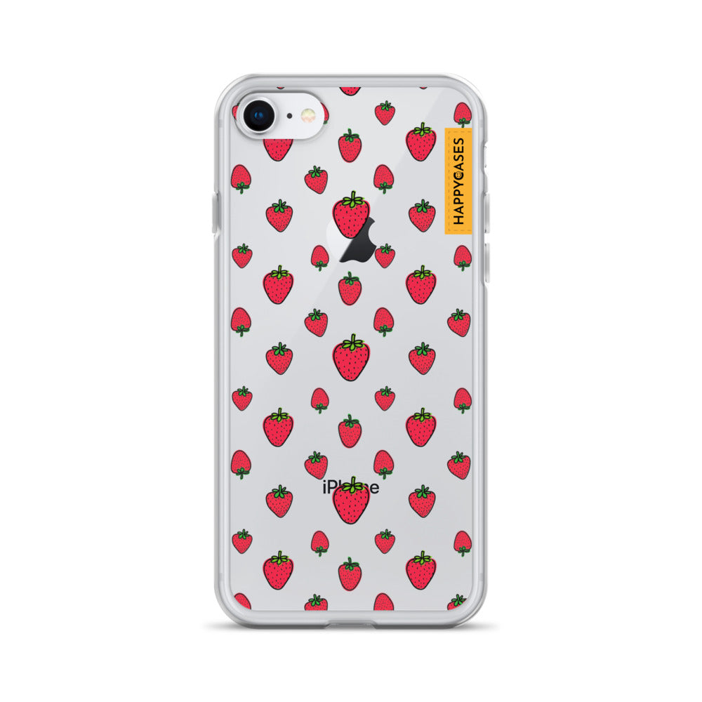 Strawberry Mini - iPhone HD Crystal Clear Case