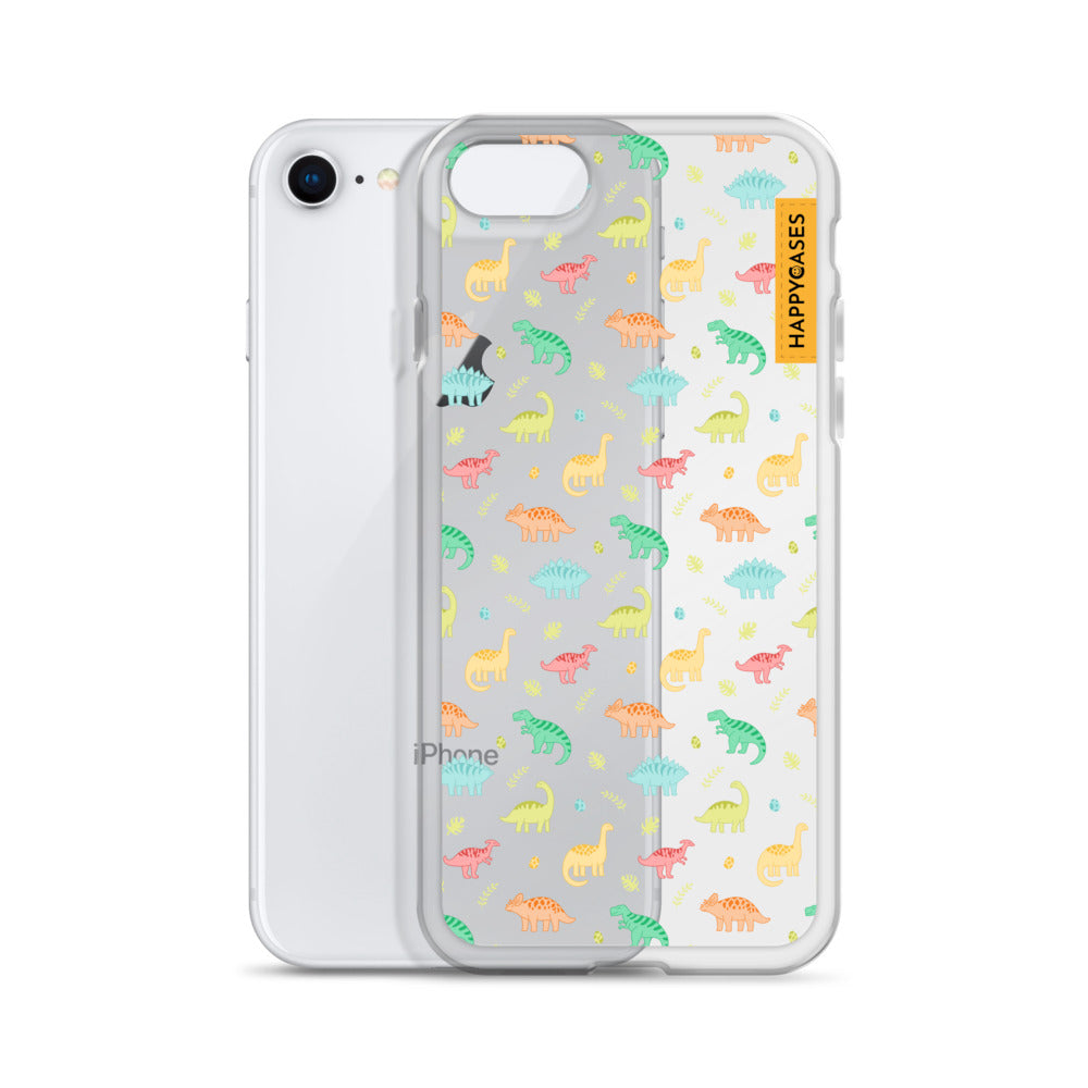 Dinosaur Mini - iPhone HD Crystal Clear Case