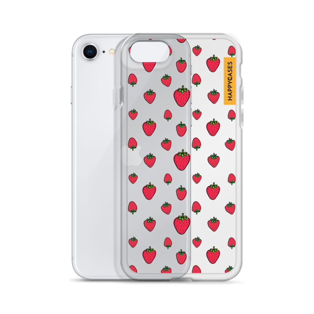 Strawberry Mini - iPhone HD Crystal Clear Case