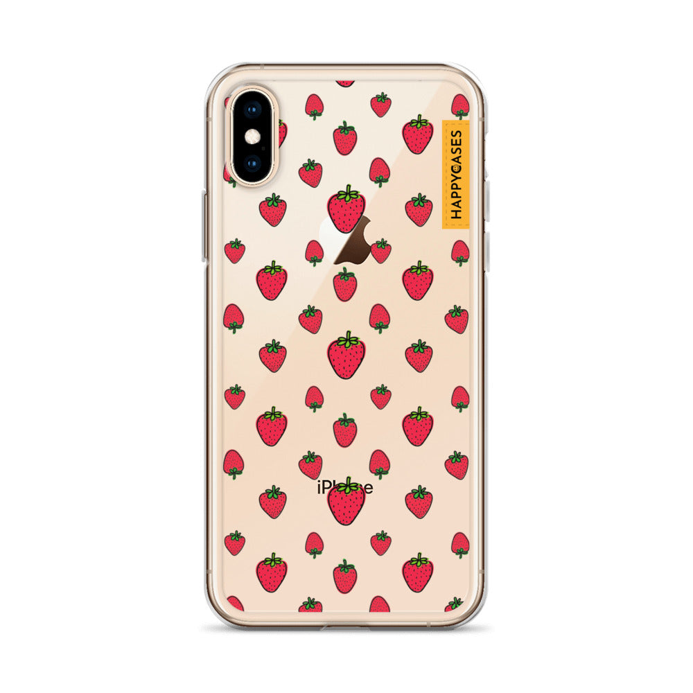 Strawberry Mini - iPhone HD Crystal Clear Case