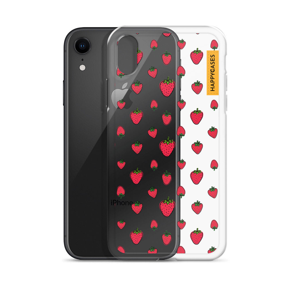 Strawberry Mini - iPhone HD Crystal Clear Case