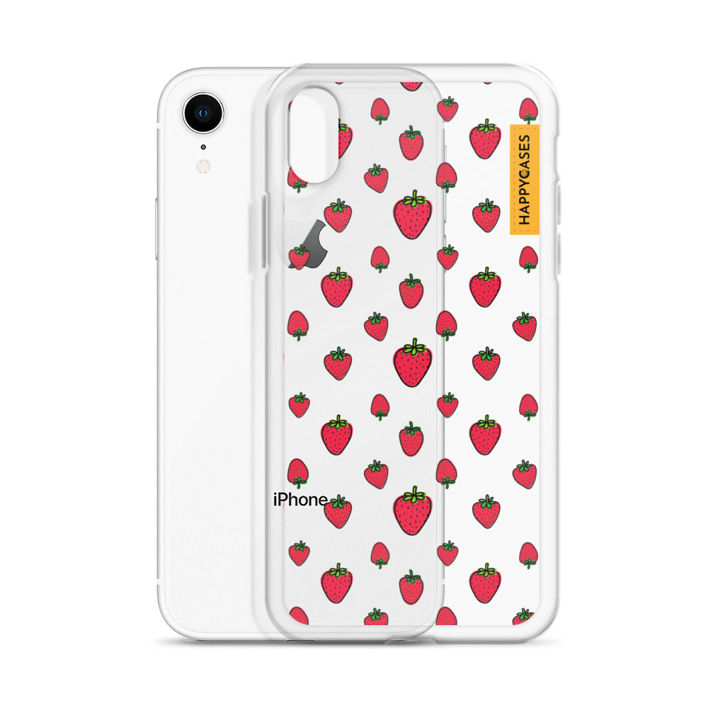 Strawberry Mini - iPhone HD Crystal Clear Case