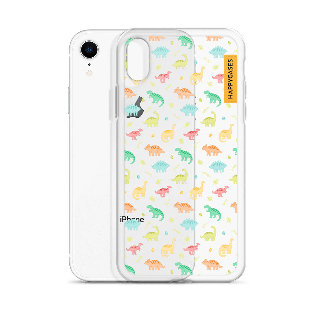 Dinosaur Mini - iPhone HD Crystal Clear Case